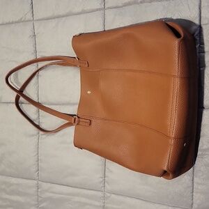 Brown Work Tote